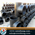 CE Double wall stainless steel 45 degree pipe tee